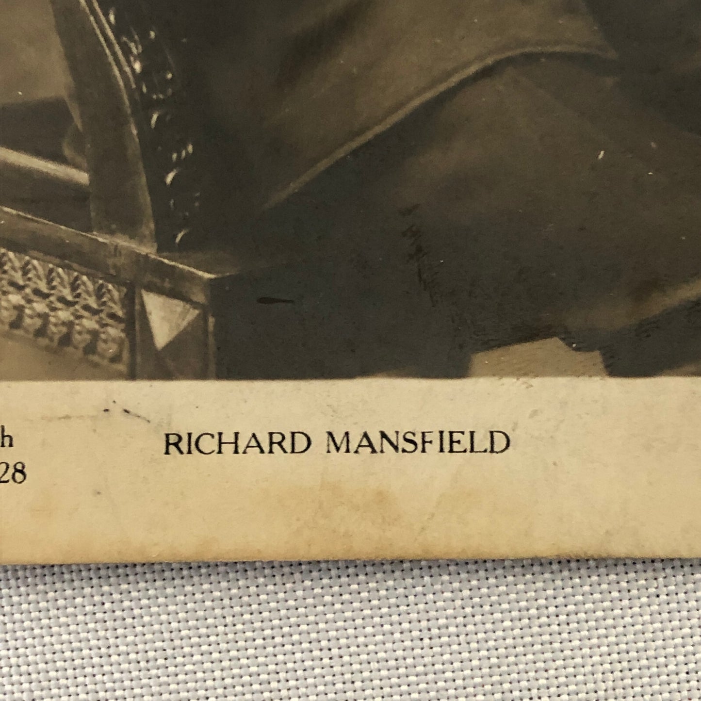 Vintage Antique Postcard Post Card Richard Mansfield 
