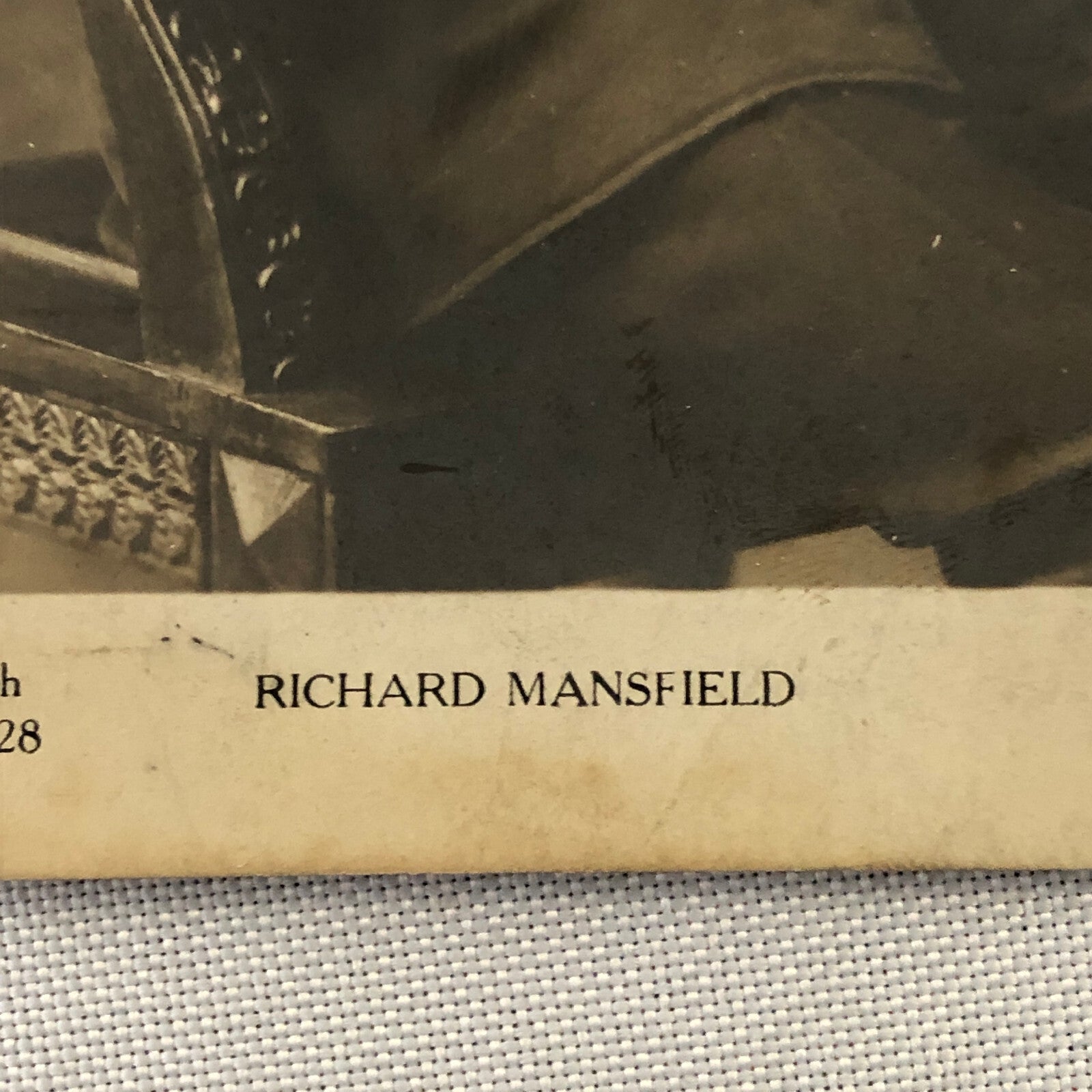 Vintage Antique Postcard Post Card Richard Mansfield 