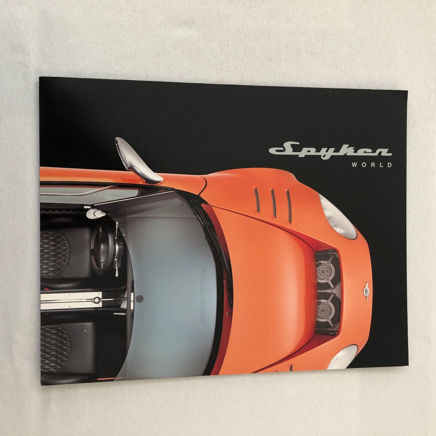 Spyker Car Sales Brochure Catalog C8 Laviolette SWB C8 Spyder SWB