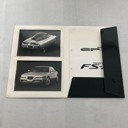 Honda EP-X and FS-X Concept Car Prototype Press Kit GERMAN Text 1992 Photos