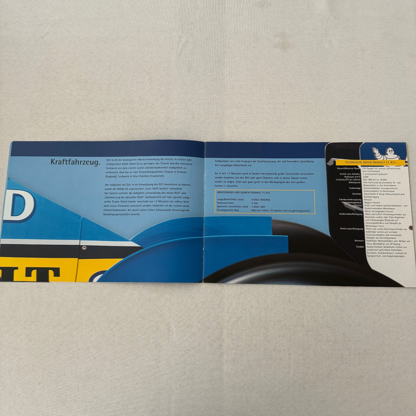 2002 Renault Formula One F1 Team Brochure Jarno Trulli Fernando Alonso