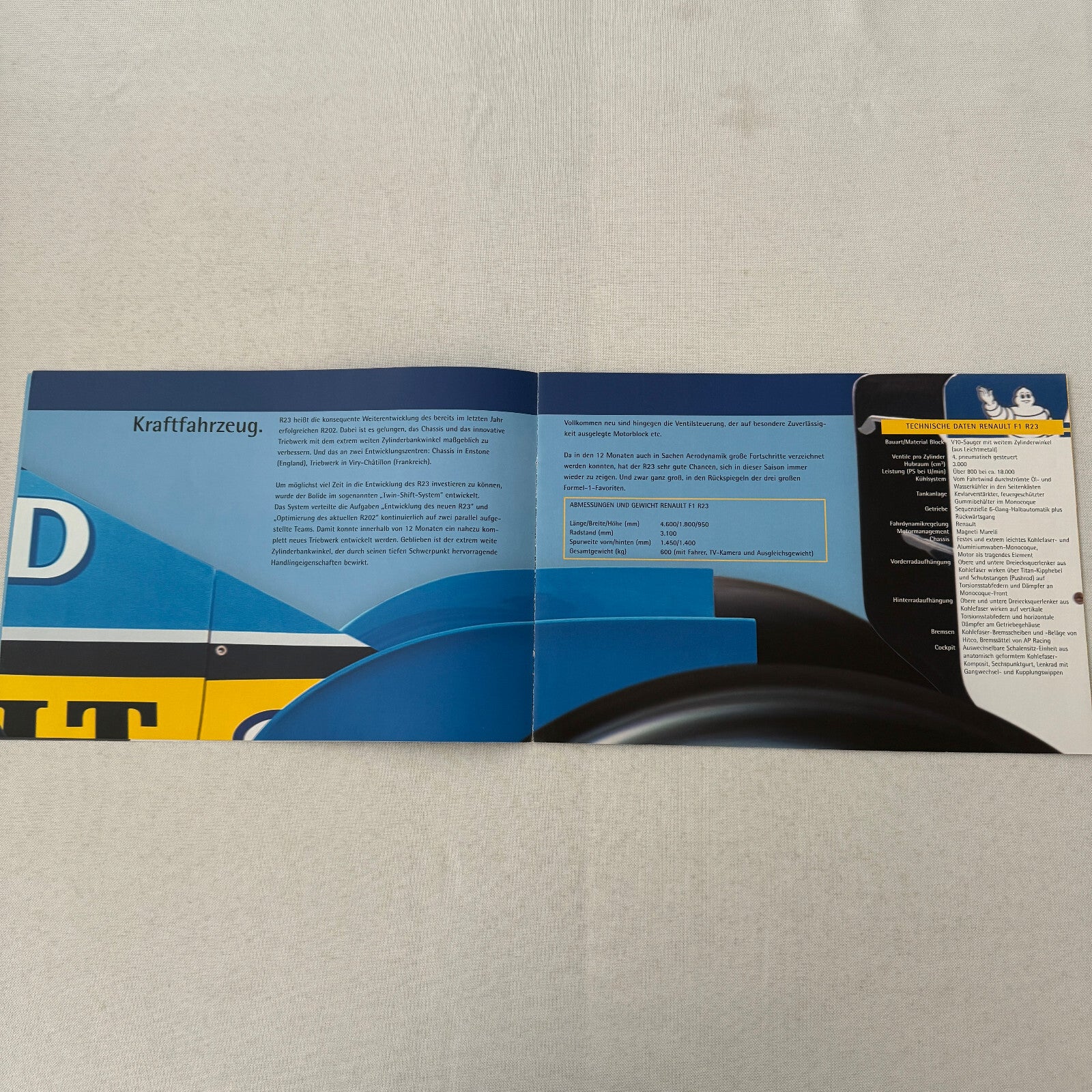 2002 Renault Formula One F1 Team Brochure Jarno Trulli Fernando Alonso