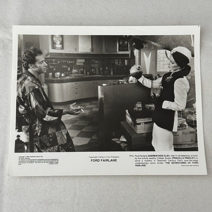 Andrew Dice Clay Priscilla Presley Ford Fairlane Movie Press Photo Photograph