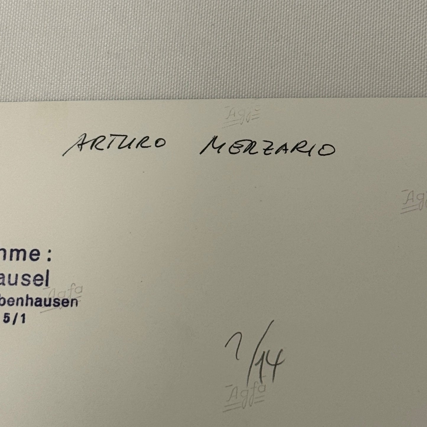 Vintage Racing Photo 1971 Madrix F2 Race Driver Arturo Merzario Motorsport