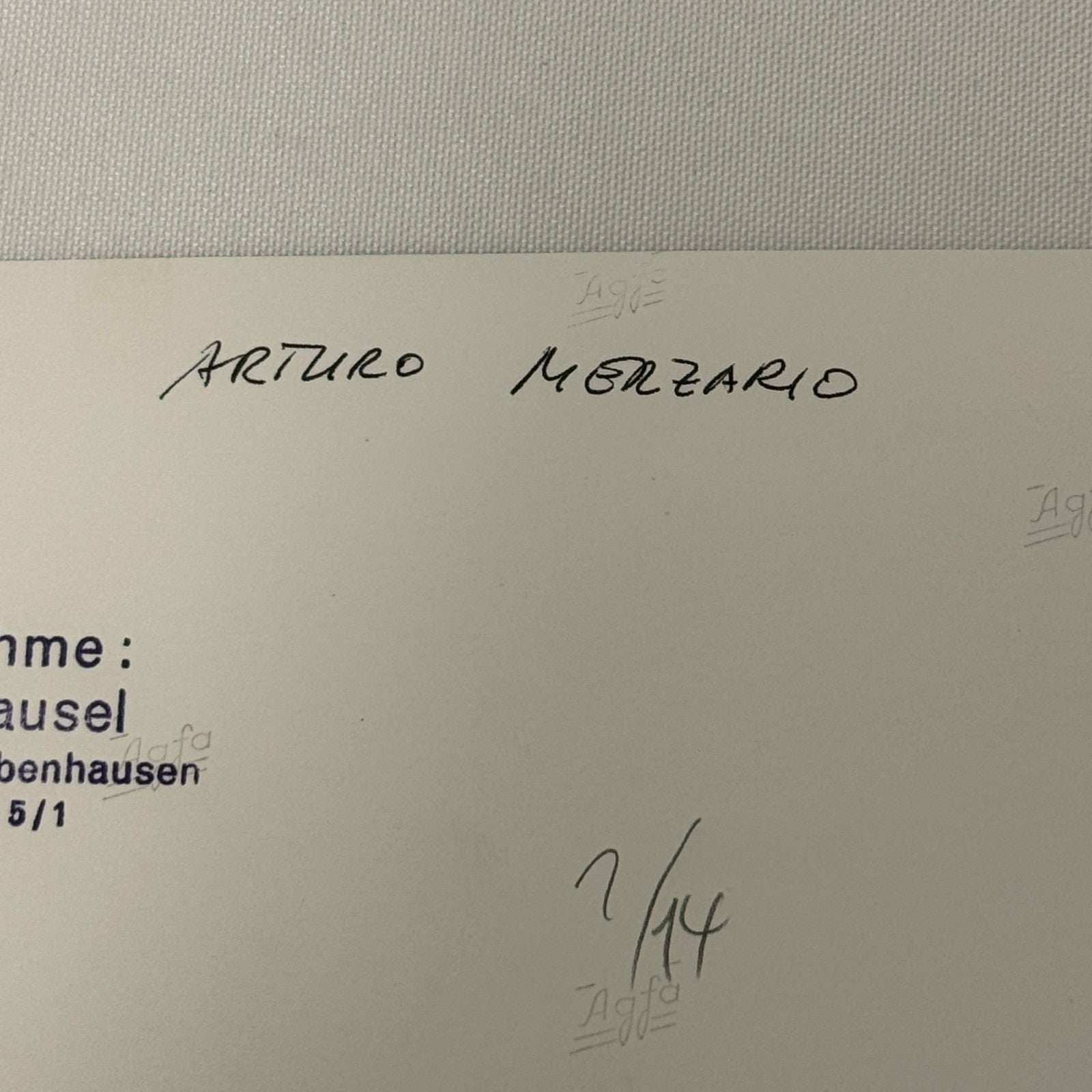 Vintage Racing Photo 1971 Madrix F2 Race Driver Arturo Merzario Motorsport