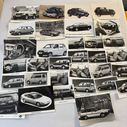 HUGE International Car Factory Press Photo Lot JDM European Honda Toyota 240+