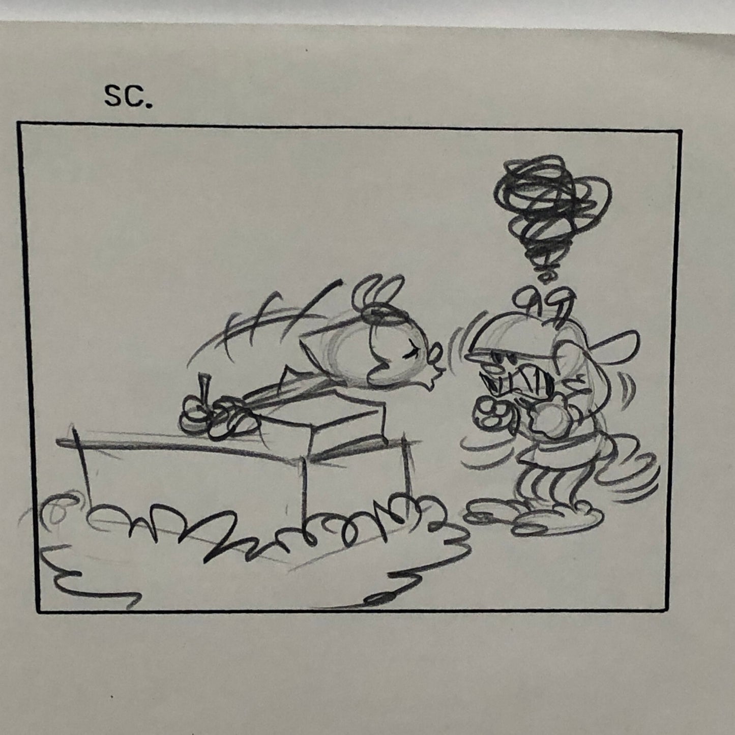 ANIMANIACS Animation Storyboard Illustration Drawing Sketch Wakko Yakko Dot
