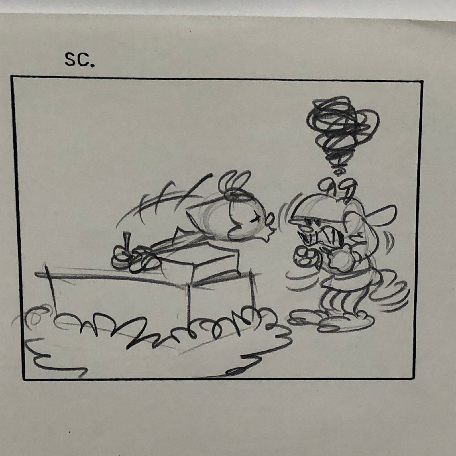 ANIMANIACS Animation Storyboard Illustration Drawing Sketch Wakko Yakko Dot