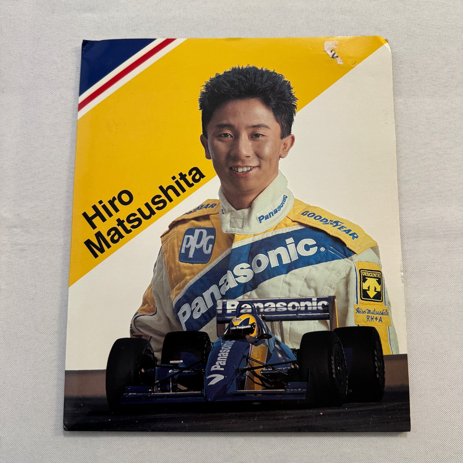 Hiro Matsushita CART Indy Car Racing Driver Press Kit Panasonic Team 1991