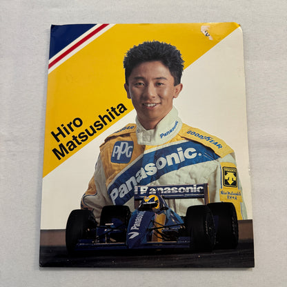 Hiro Matsushita CART Indy Car Racing Driver Press Kit Panasonic Team 1991