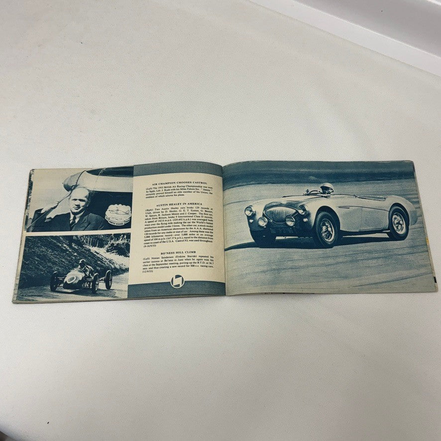 1953 Castrol Racing Achievements Brochure LeMans Grand Prix Motorcycle Bike +