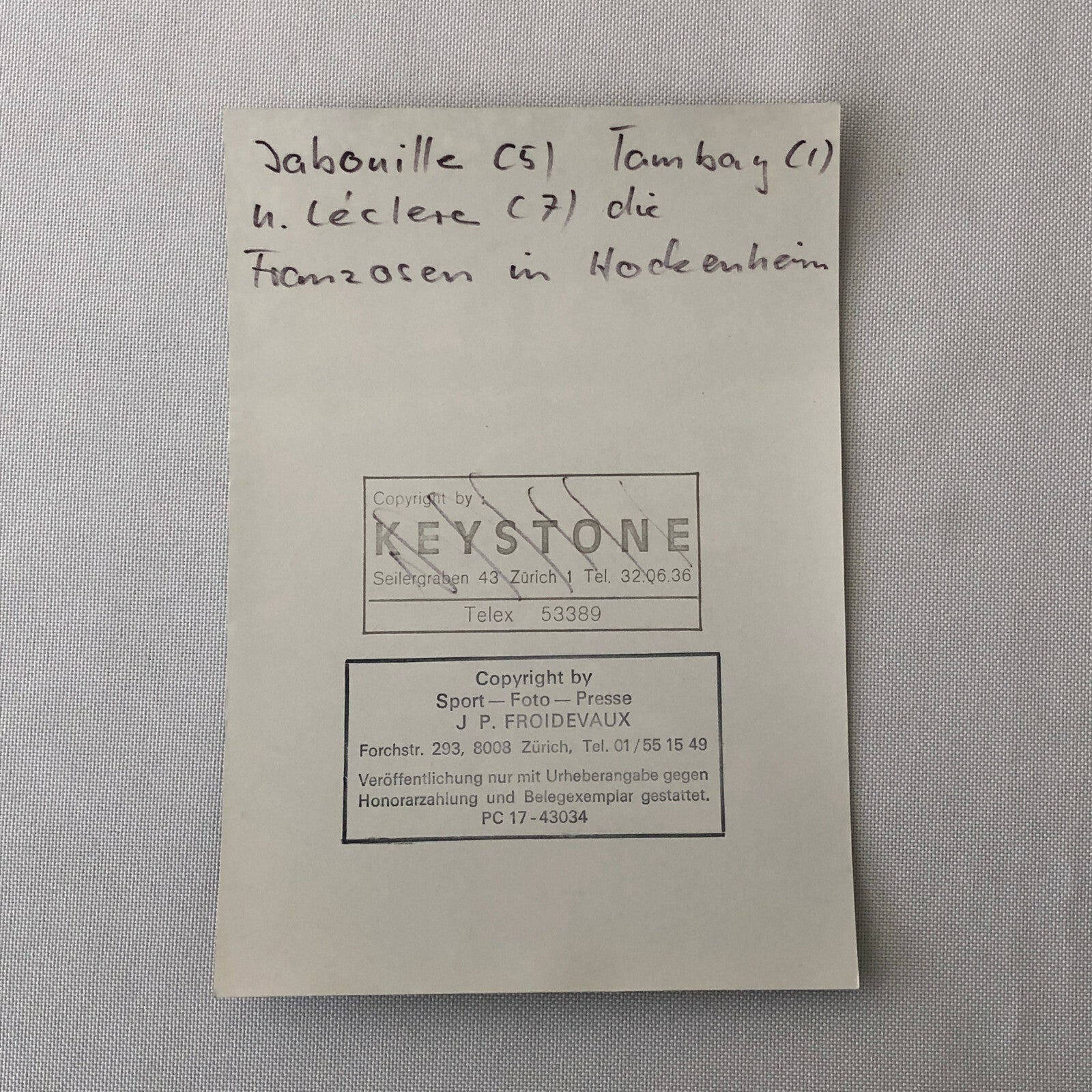 Vintage 1976 Formula 2 F2 Hockenheim Racing Photo Photograph ELF Renault + 