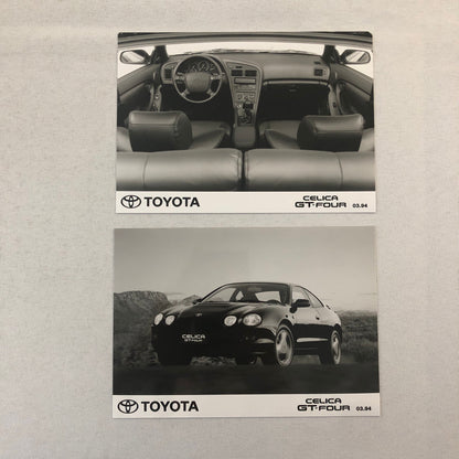 1994 Toyota Celica GT-Four Car Press Kit with Photos GERMAN TEXT European