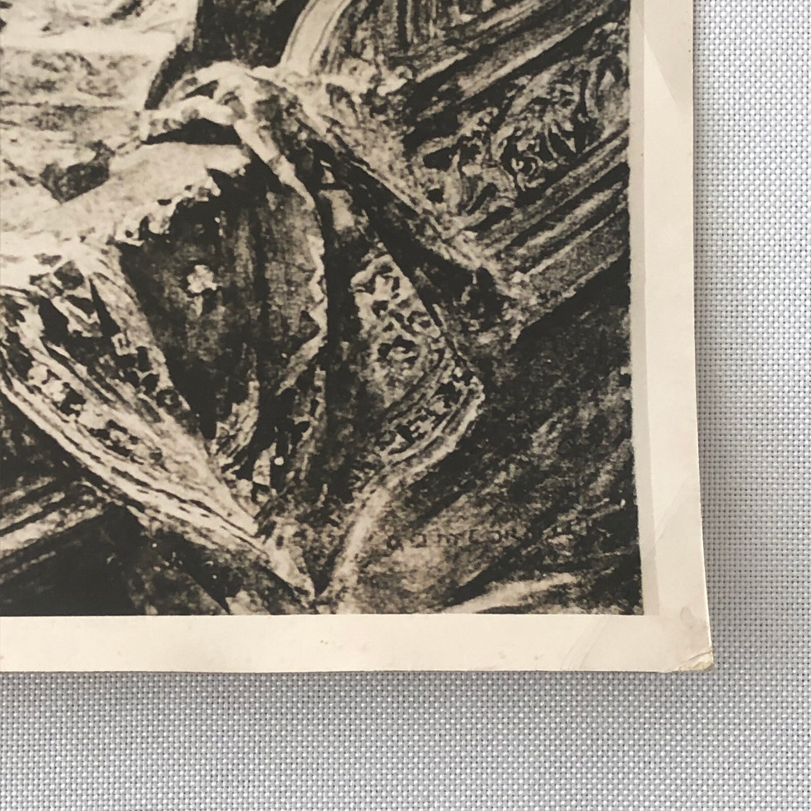 Vintage Press Photo Photograph Painting Art Piece London News Agency LNA 1934