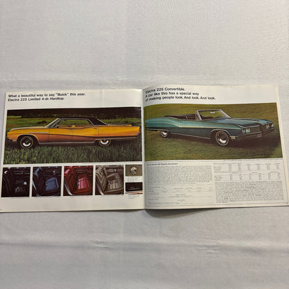 1968 Buick Sales Brochure Catalog GS400 GS350 Skylark Wildcat Electra Riviera +