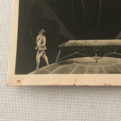 Circus Acrobat Acrobatic Act Postcard Post Card Troupe Roloff German Vintage