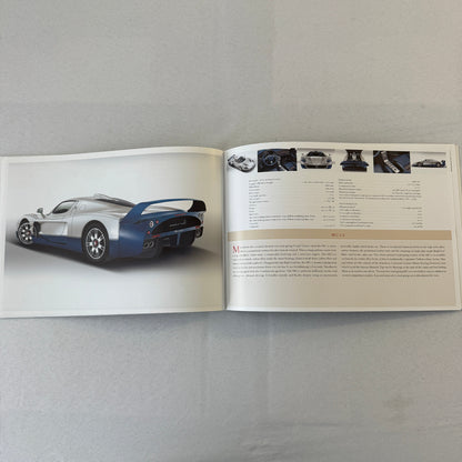 2014 Maserati Press Kit Brochure CD Quattroporte Coupe GT Spyder MC12 +