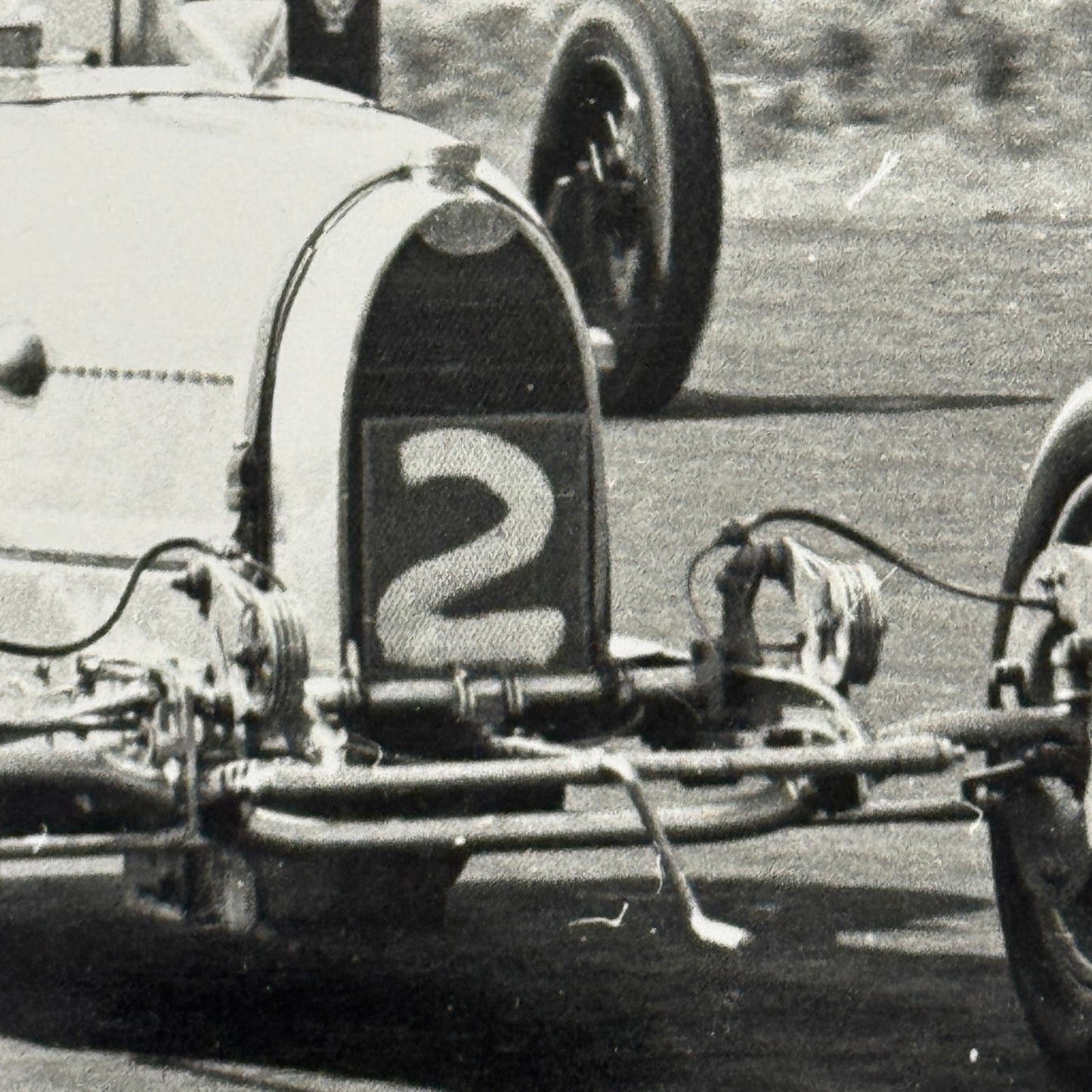 Bugatti Vintage Racing Photo Modern Print Photograph Motorsport