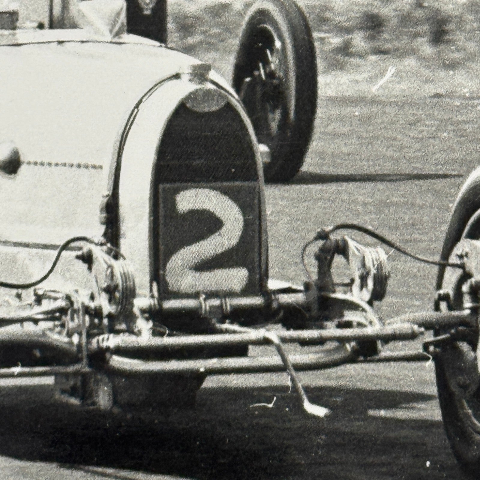 Bugatti Vintage Racing Photo Modern Print Photograph Motorsport