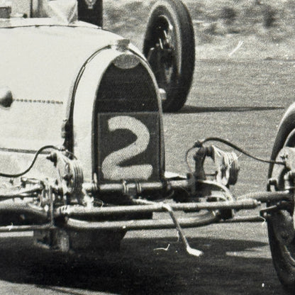 Bugatti Vintage Racing Photo Modern Print Photograph Motorsport