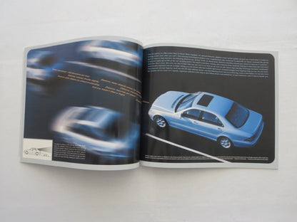 2002 Mercedes S Class Sales Brochure Catalog S430 S500 S55 AMG S600