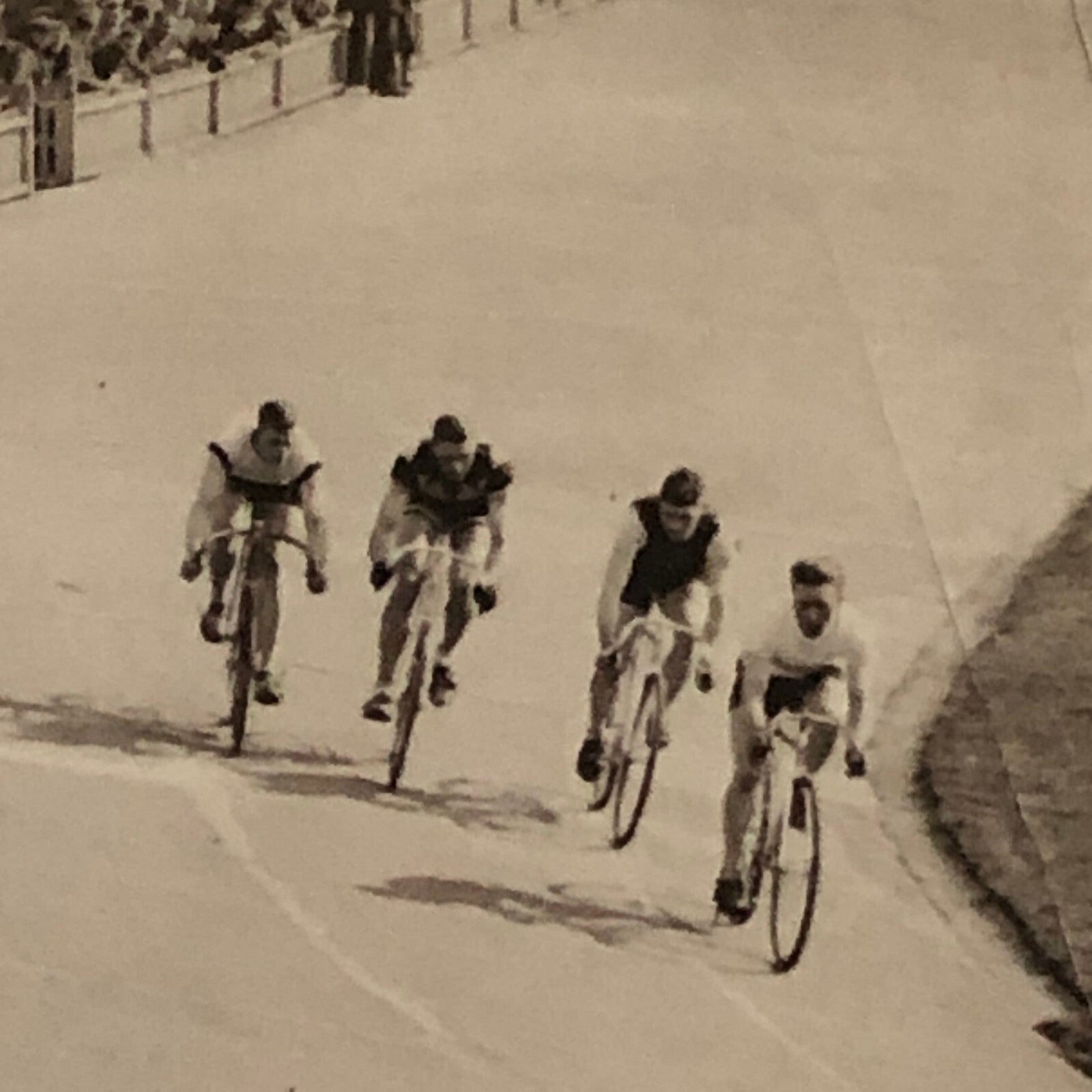 Press Photo Photograph Bicycle Racing Bike Race at Herne Hill Track 1932 UK ?