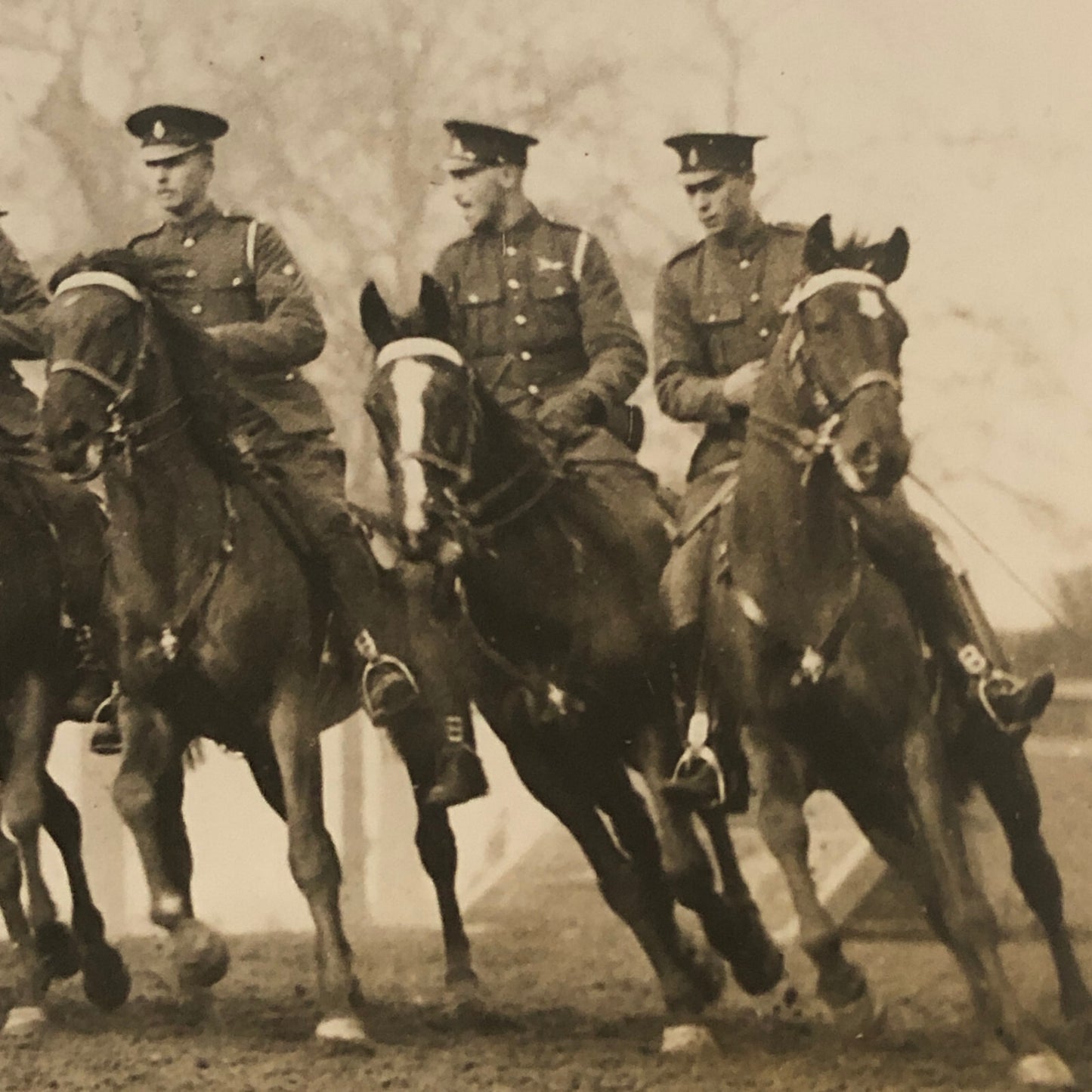 Press Photo Photograph London Royal Horse Guards Musical Ride 1934 Hyde Park UK