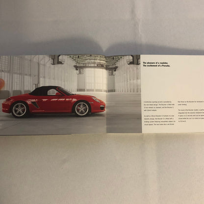 Porsche Boxster Inner Fire Sales Brochure Catalog Advertising 2008 2009