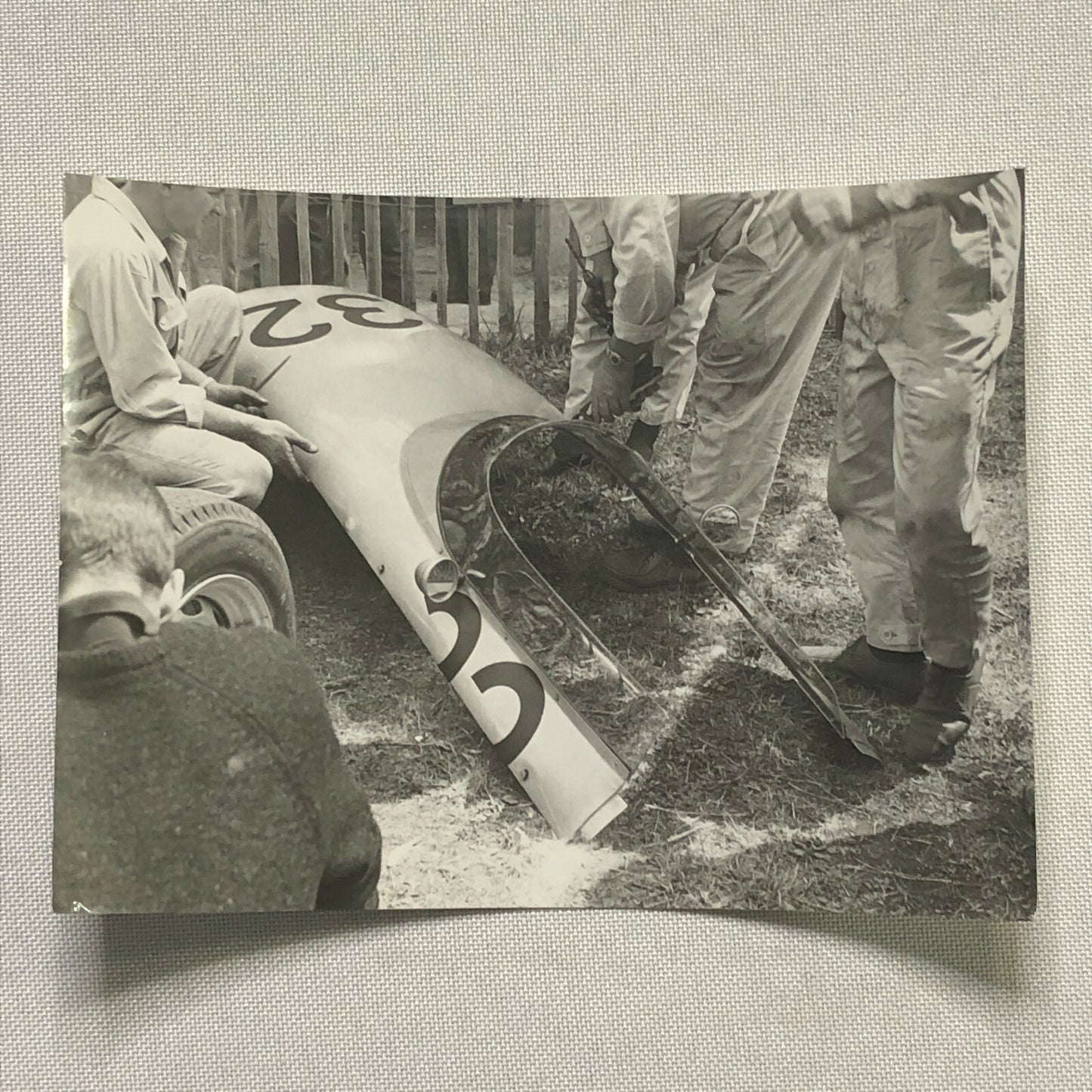Vintage Racing Car Photo Photograph Print Motorsport Race