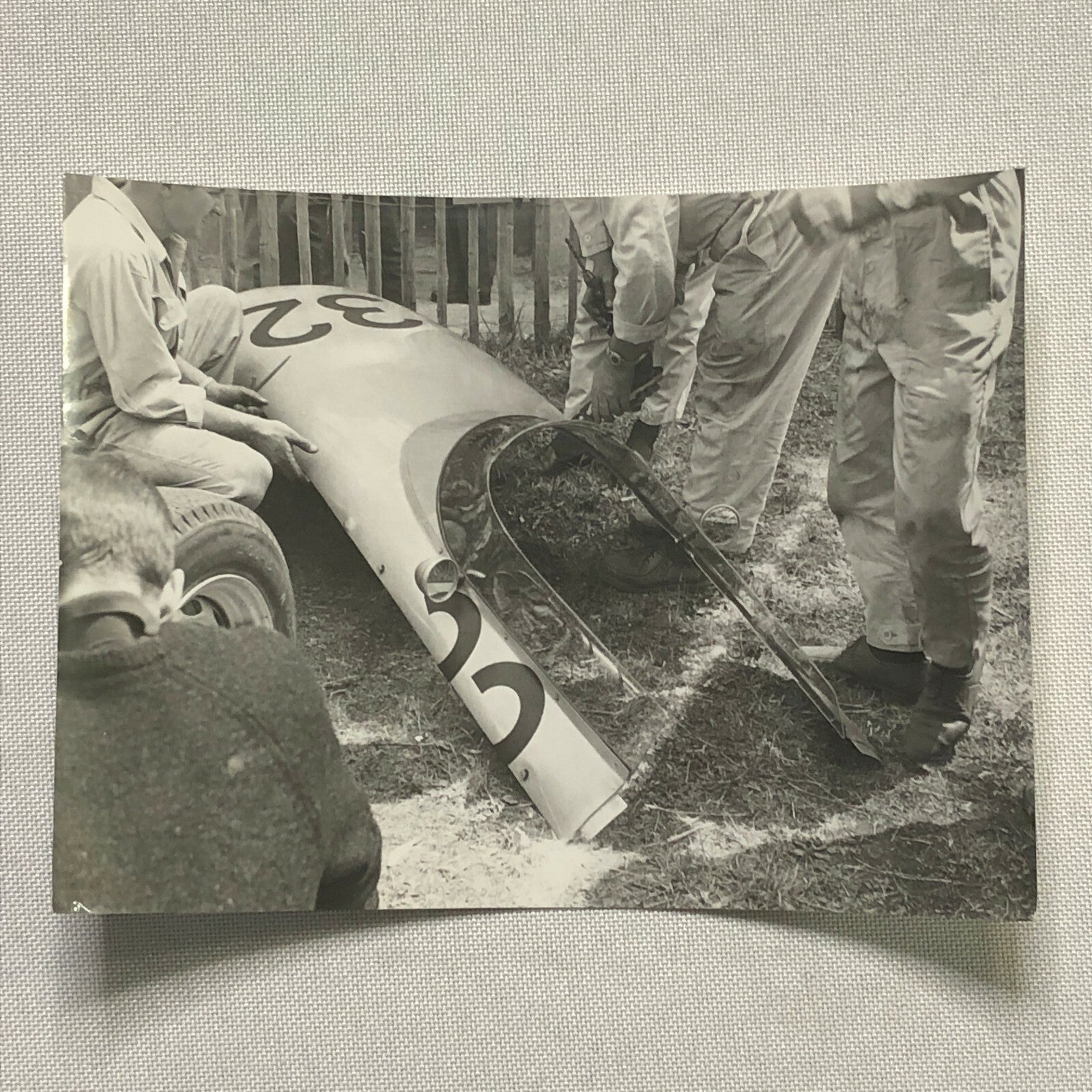 Vintage Racing Car Photo Photograph Print Motorsport Race