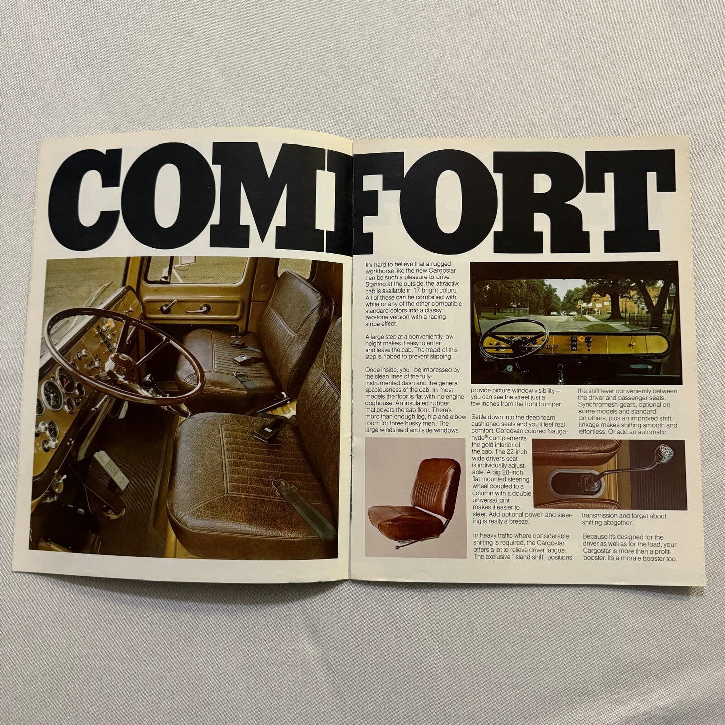 International Cargostar Truck Sales Brochure Catalog Vintage Advertising