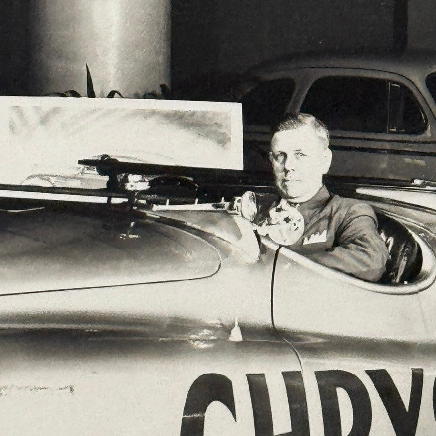 1941 Chryler Indianapolis Motor Speedway Indy Pace Car Photo Modern Print