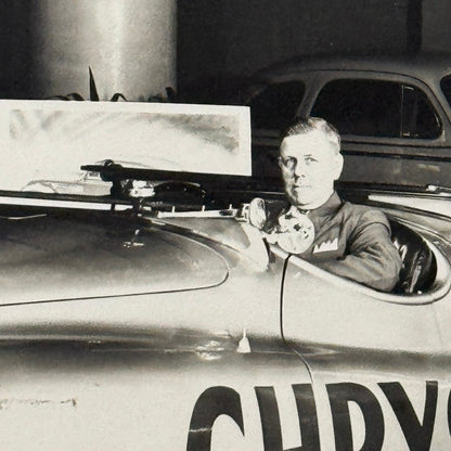 1941 Chryler Indianapolis Motor Speedway Indy Pace Car Photo Modern Print