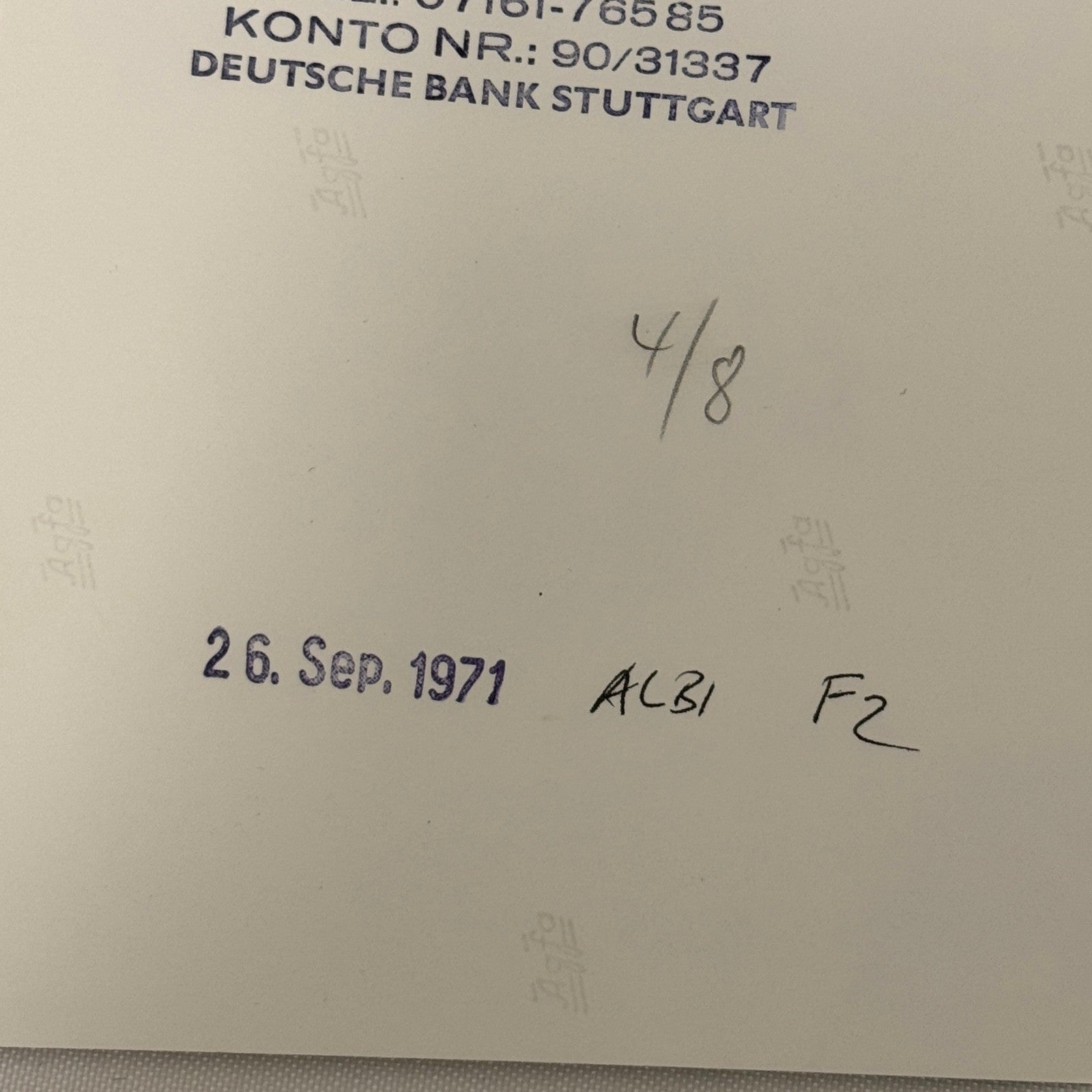 Vintage Racing Photo 1971 Albi F2 Race Ronnie Peterson Driver Motorsport