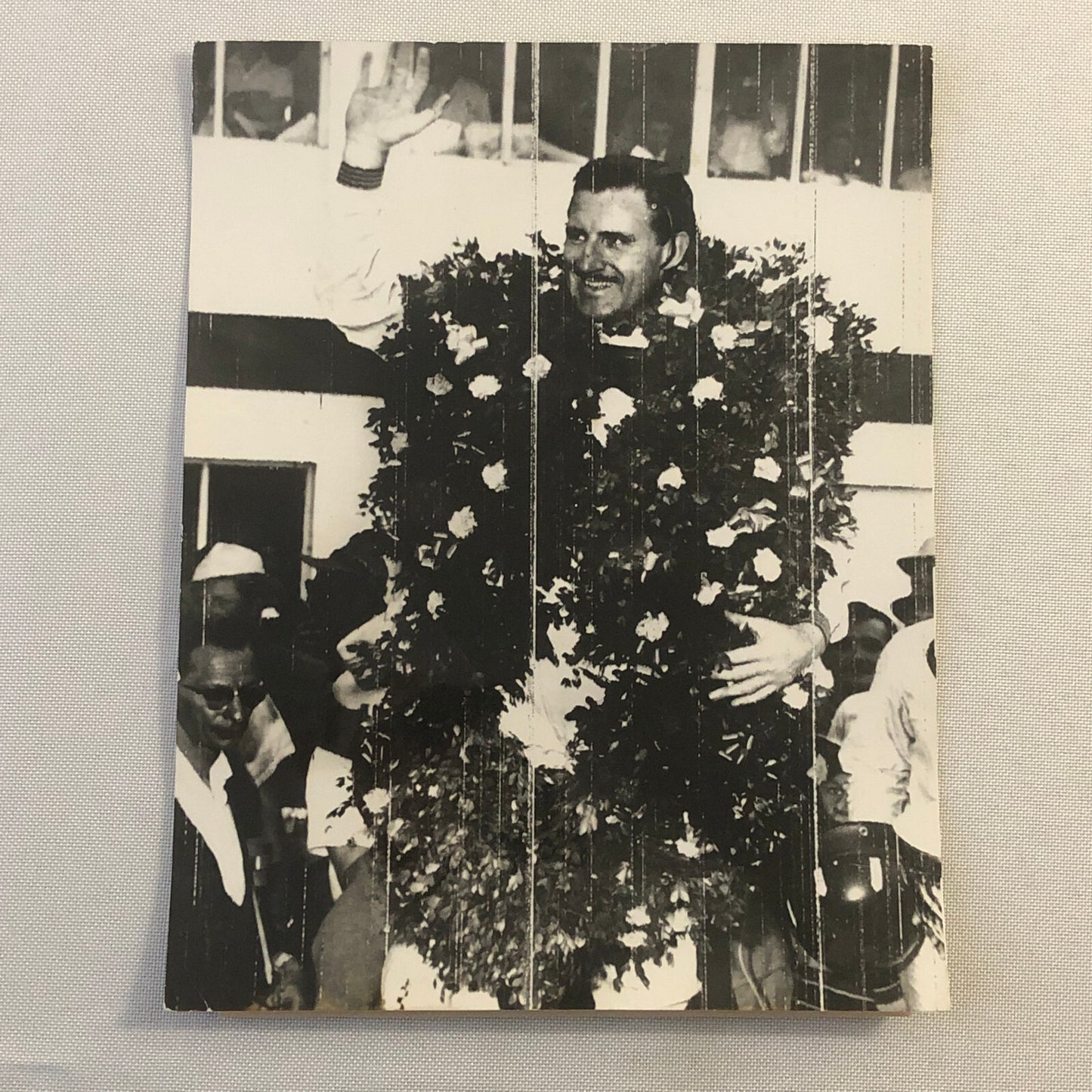 Vintage 1962 Graham Hill Racing Driver Associated Press Photo Photograph 
