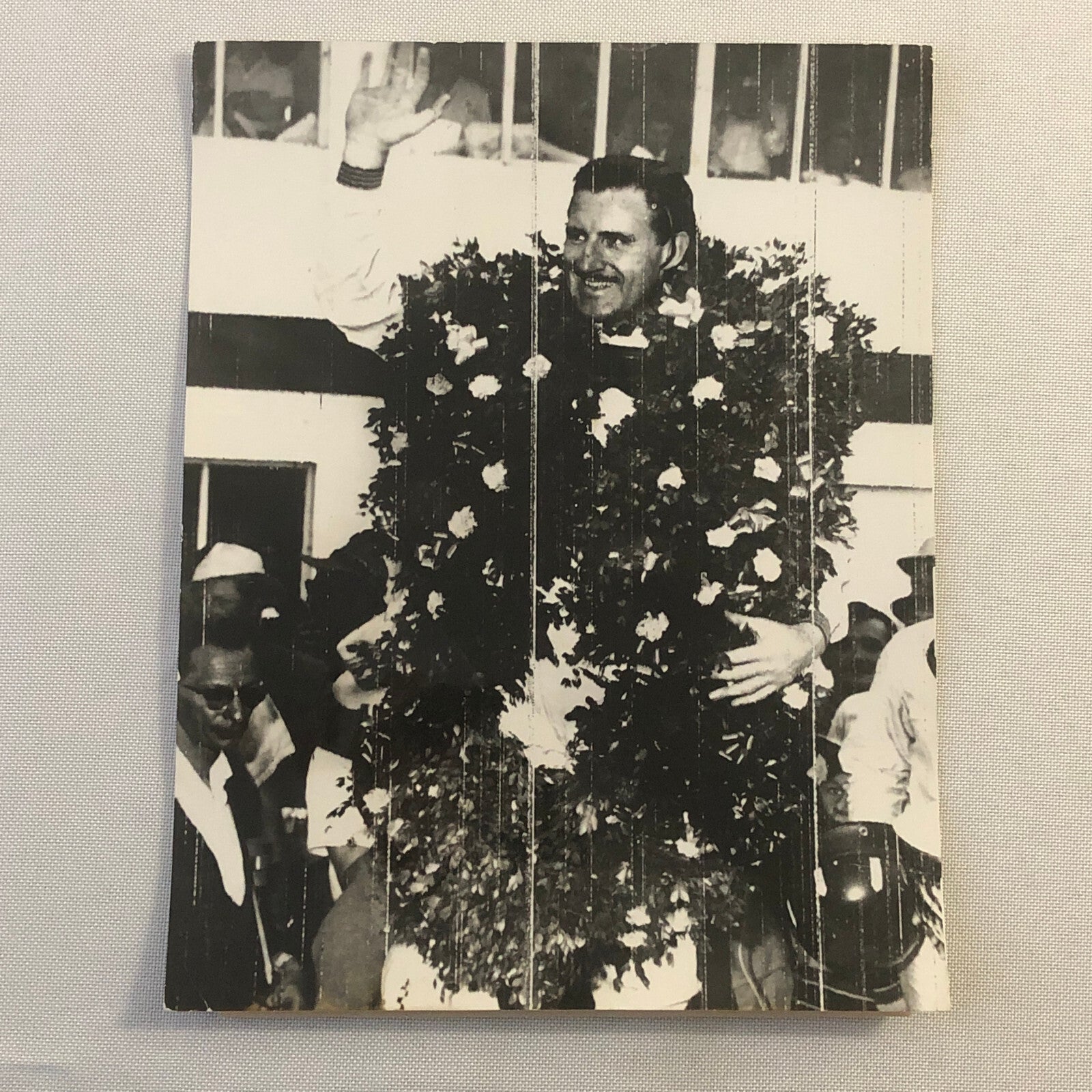 Vintage 1962 Graham Hill Racing Driver Associated Press Photo Photograph 