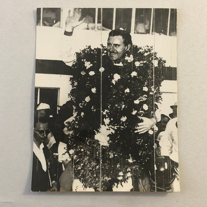 Vintage 1962 Graham Hill Racing Driver Associated Press Photo Photograph 
