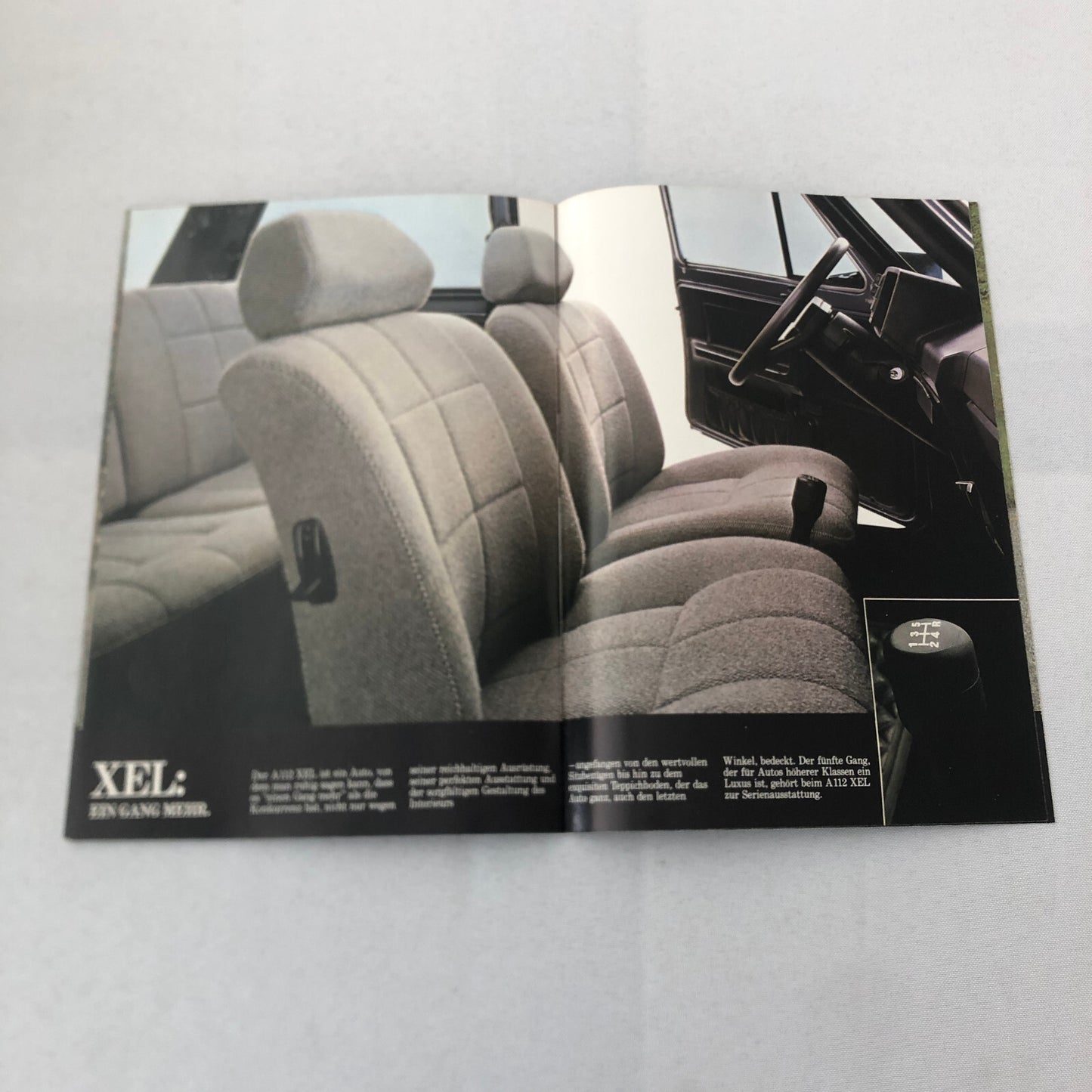 Autobianchi A112 Elegant Abarth Junior XEL Car Sales Brochure Catalog GERMAN