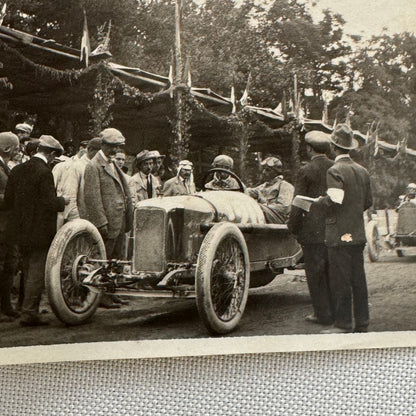 Vintage Car Automobile Racing Race Photo Photograph Print