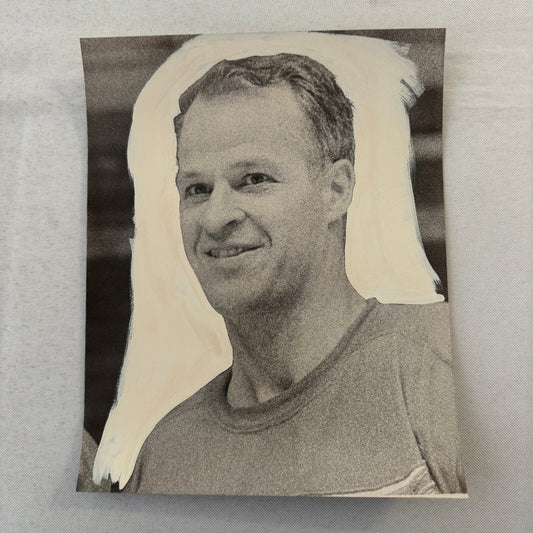 Vintage Hockey Photo Gordie Howe Detroit Red Wings Player Photograph