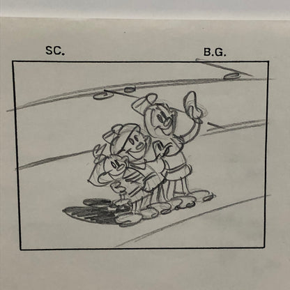 ANIMANIACS Animation Storyboard Illustration Drawing Sketch Story Board Art