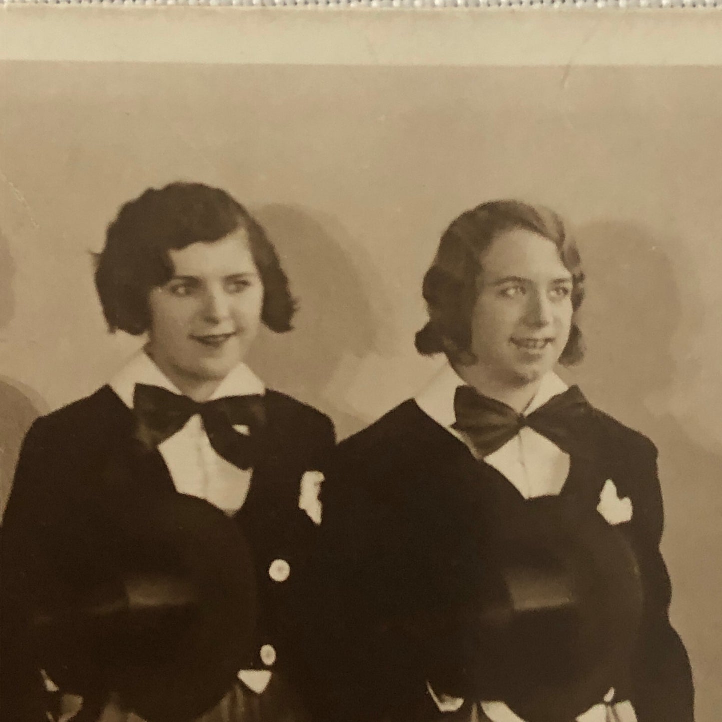 Vintage Dance Troupe Dancer Dancing Circus Real Photo Postcard Post Card RPPC