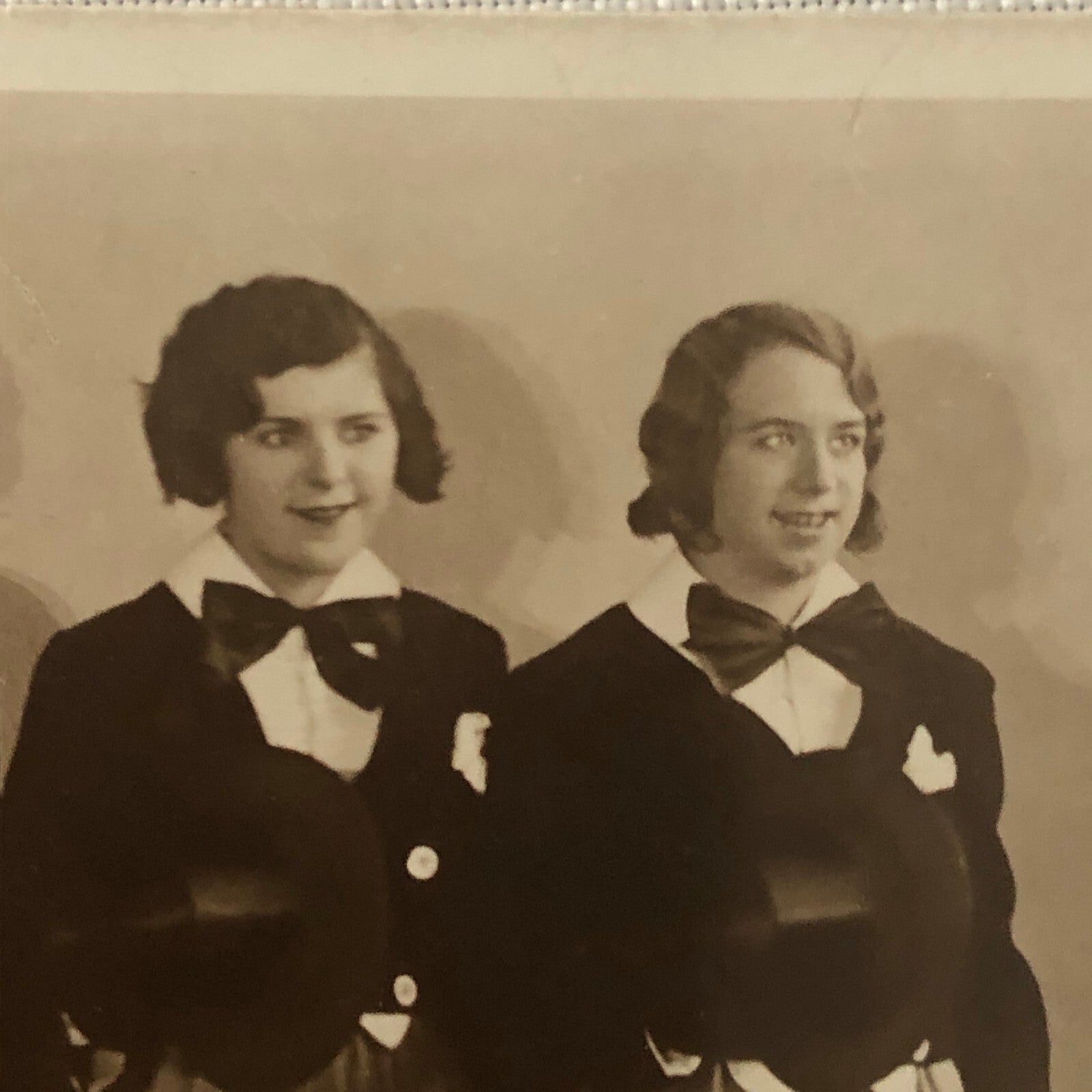 Vintage Dance Troupe Dancer Dancing Circus Real Photo Postcard Post Card RPPC