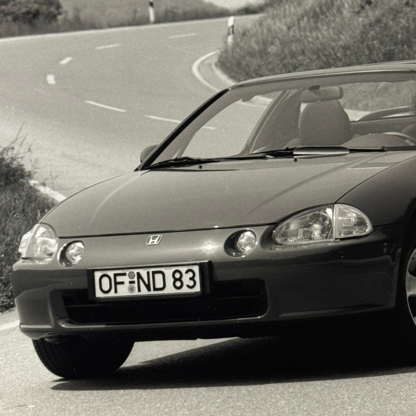 Vintage Honda CRX Factory Press Photograph Photo Honda Civic Del Sol