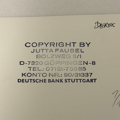 Vintage Racing Photo 1971 Rome Italy F2 Race Derek Bell Driver Motorsport