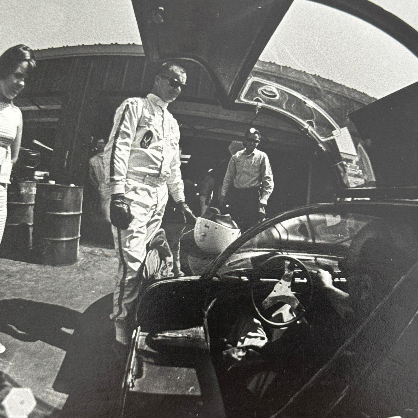 Vintage Porsche Racing Photo Photograph Print Race Car