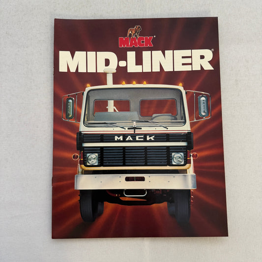 Mack Midliner Tractor Truck Sales Brochure Catalog MS200P MS300P MS300T