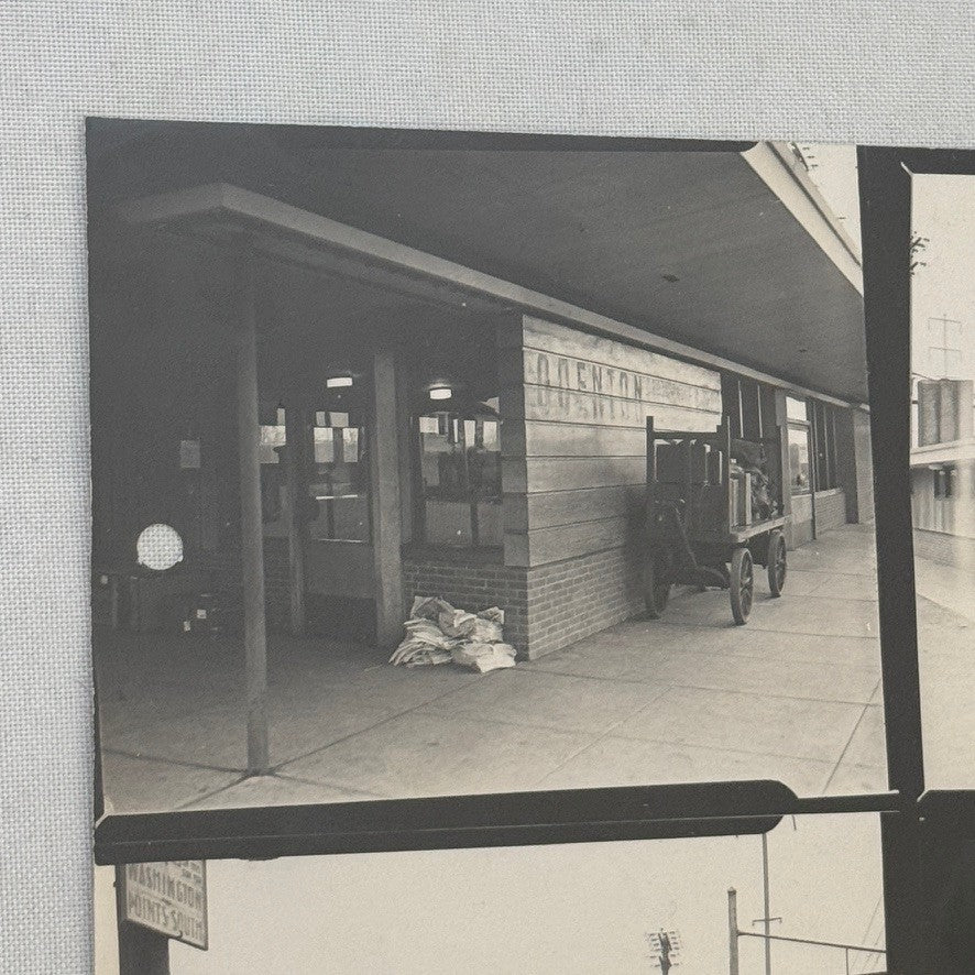Vintage Pennsylvania Railroad Photo Contact Sheet Photograph Al Paul Lefton