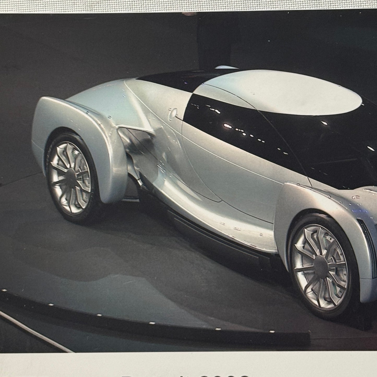 2002 General Motors GM AUTOnomy Concept Car Factory Press Photo Photograph Print