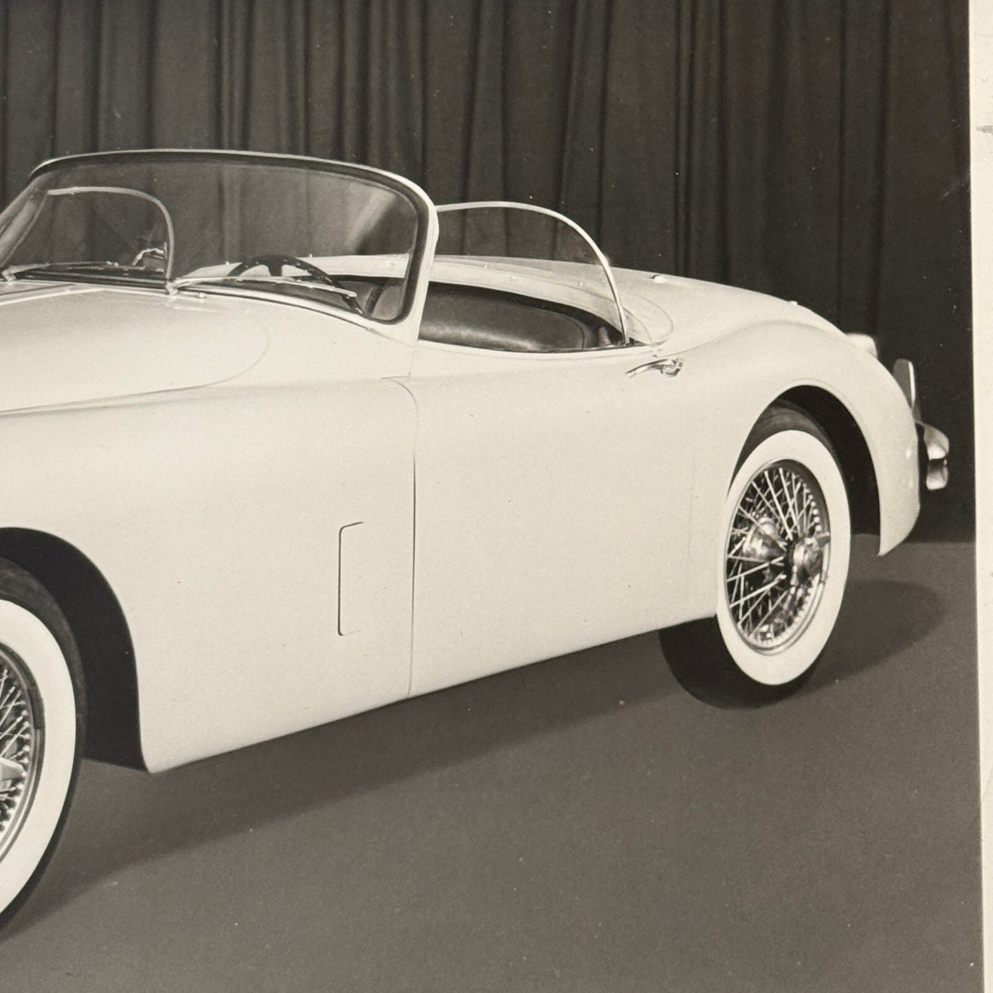 Jaguar XK150 Roadster Convertible Vintage Photo Photograph Print Jaguar XK 150